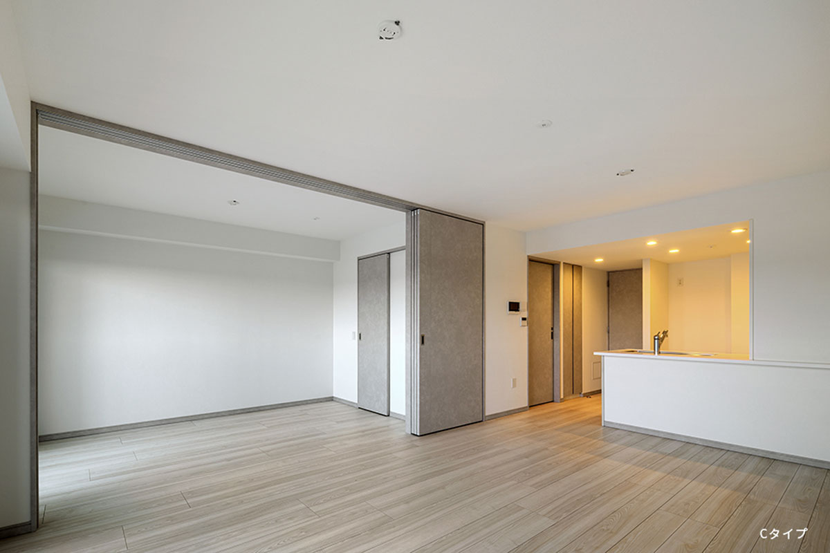 Cタイプ リビング・ダイニング・キッチン・洋室